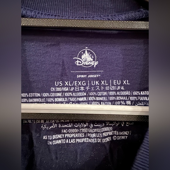 🌟 Disney Vacation Club Glow-in-the-Dark Spirit Jersey – Size XL 🌟 - Picture 3 of 4